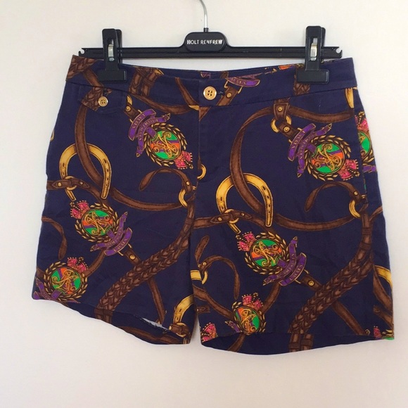 Lauren Ralph Lauren Pants - Vintage Lauren Ralph Lauren Print Shorts Size 2